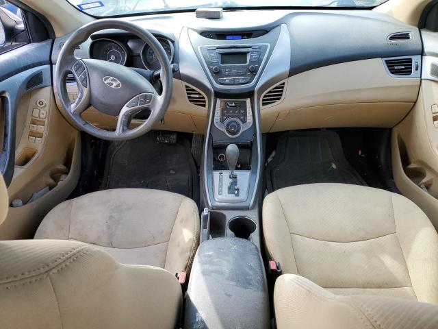 5NPDH4AEXDH237213 - 2013 HYUNDAI ELANTRA GLS TAN photo 8