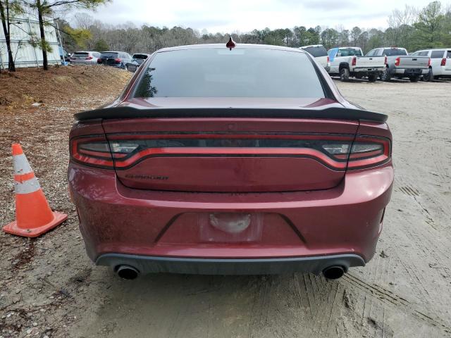 2C3CDXGJ2HH585393 - 2017 DODGE CHARGER R/T 392 BURGUNDY photo 6