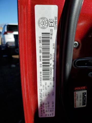 1D7RV1CT0AS254033 - 2010 DODGE RAM 1500 RED photo 12