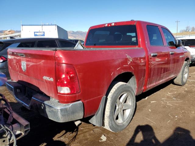 1D7RV1CT0AS254033 - 2010 DODGE RAM 1500 RED photo 3