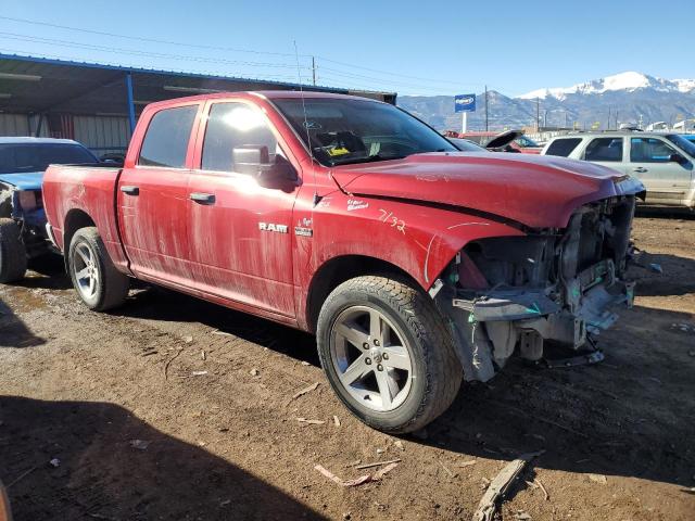 1D7RV1CT0AS254033 - 2010 DODGE RAM 1500 RED photo 4