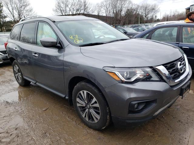5N1DR2MM0HC906719 - 2017 NISSAN PATHFINDER S GRAY photo 4