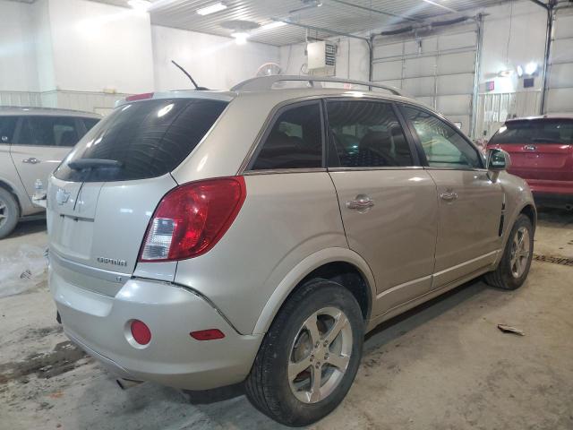 3GNAL3EK8ES565174 - 2014 CHEVROLET CAPTIVA LT CREAM photo 3