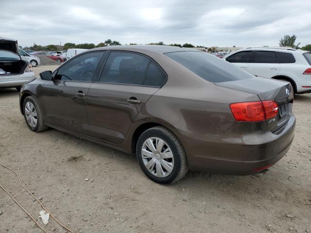 3VW2K7AJ6DM215546 - 2013 VOLKSWAGEN JETTA BASE 棕色 照片 2