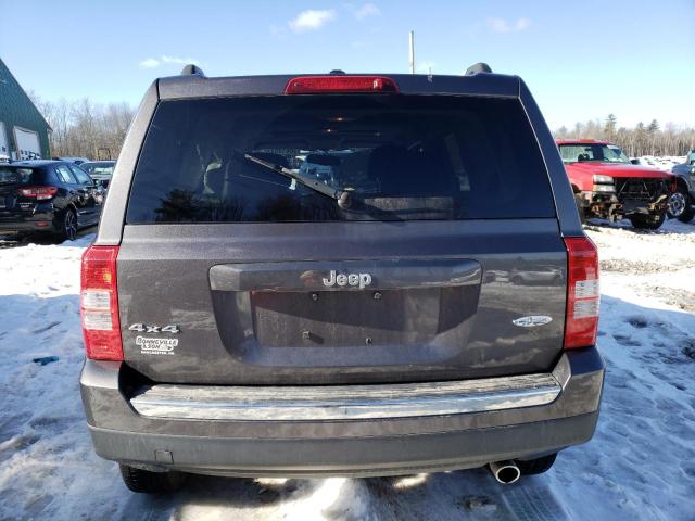 1C4NJRFB1GD627907 - 2016 JEEP PATRIOT LATITUDE GRAY photo 6