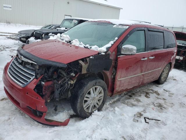 2A8HR64X49R701459 - 2009 CHRYSLER TOWN & COU RED photo 1