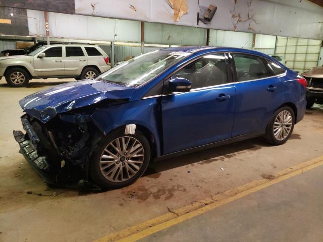 1FADP3J22JL214556 - 2018 FORD FOCUS TITANIUM BLUE photo 1