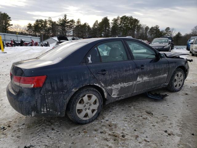 5NPET46C56H143348 - 2006 HYUNDAI SONATA GL BLUE photo 3