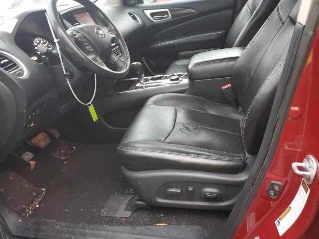 5N1AR2MM3DC646524 - 2013 NISSAN PATHFINDER S Бордовий фото 7