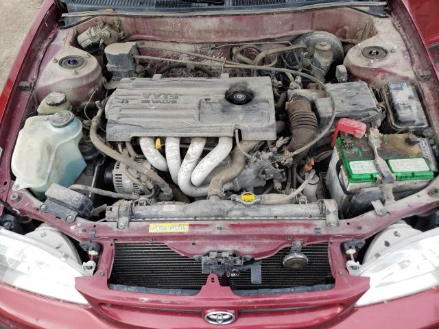 1NXBR12E8YZ417119 - 2000 TOYOTA COROLLA VE MAROON photo 7