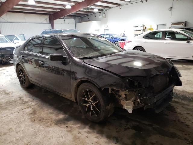 3FAHP0HA8AR393071 - 2010 FORD FUSION SE BLACK photo 4