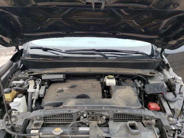 5N1DR2MN2HC639611 - 2017 NISSAN PATHFINDER S Սև լուսանկար 12