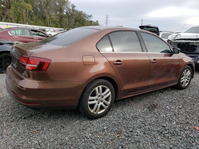 3VW2B7AJ6HM340231 - 2017 VOLKSWAGEN JETTA S BROWN photo 3