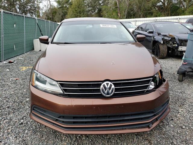 3VW2B7AJ6HM340231 - 2017 VOLKSWAGEN JETTA S BROWN photo 5