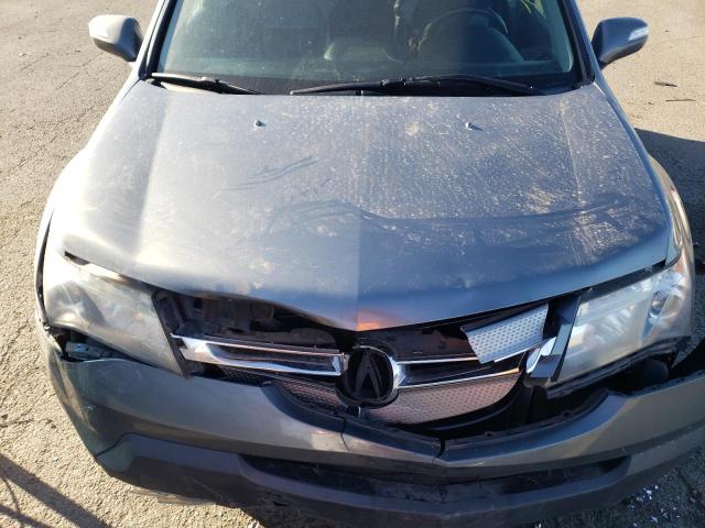 2HNYD28468H552274 - 2008 ACURA MDX TECHNOLOGY GRAY photo 12