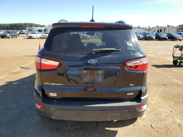 MAJ3S2GE4KC280484 - 2019 FORD ECOSPORT SE BLACK photo 6