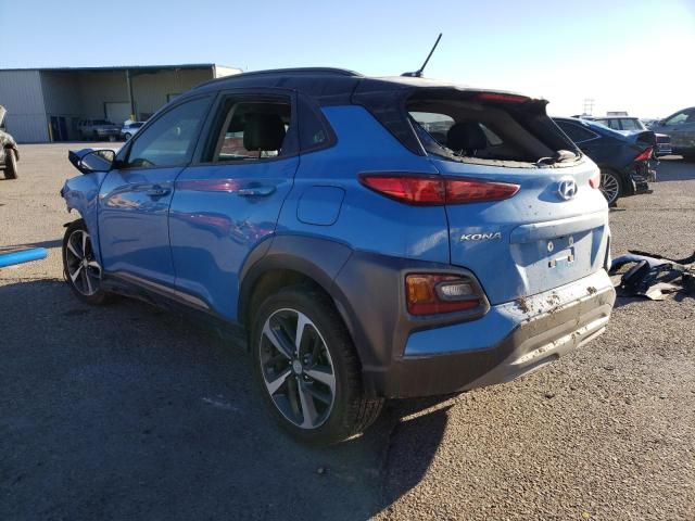 KM8K53A55JU101935 - 2018 HYUNDAI KONA ULTIMATE BLUE photo 2