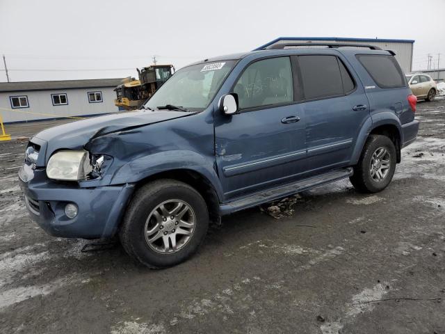 5TDBT48A57S286830 - 2007 TOYOTA SEQUOIA LIMITED BLUE photo 1