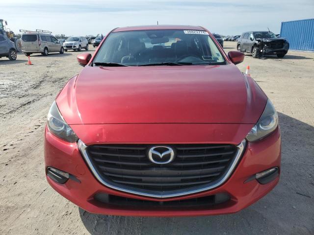 JM1BN1L3XH1131013 - 2017 MAZDA 3 TOURING RED photo 5