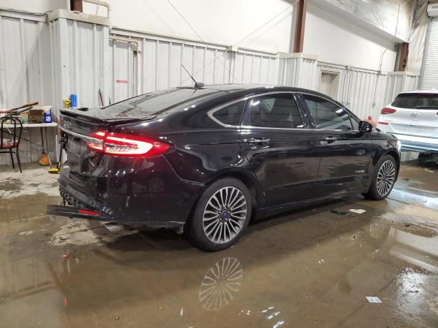 3FA6P0RU8HR356628 - 2017 FORD FUSION TITANIUM HEV BLACK photo 3