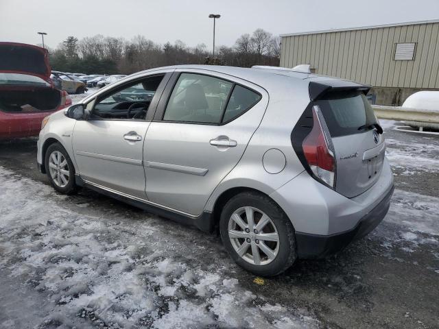 JTDKDTB32H1595574 - 2017 TOYOTA PRIUS C SILVER photo 2