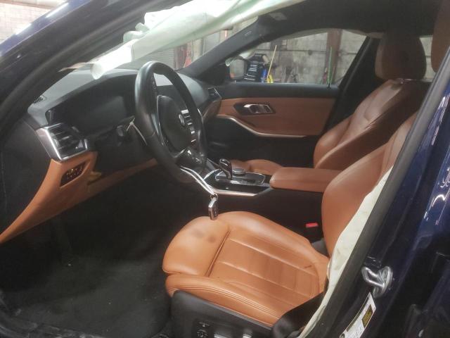 WBA5R7C58KAJ79135 - 2019 BMW 330XI 蓝色 照片 7