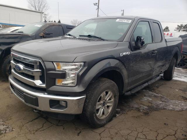 1FTFX1EFXGKF33772 - 2016 FORD F150 SUPER CAB GRAY photo 1