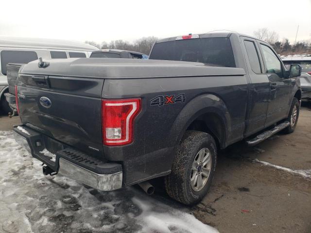 1FTFX1EFXGKF33772 - 2016 FORD F150 SUPER CAB GRAY photo 3