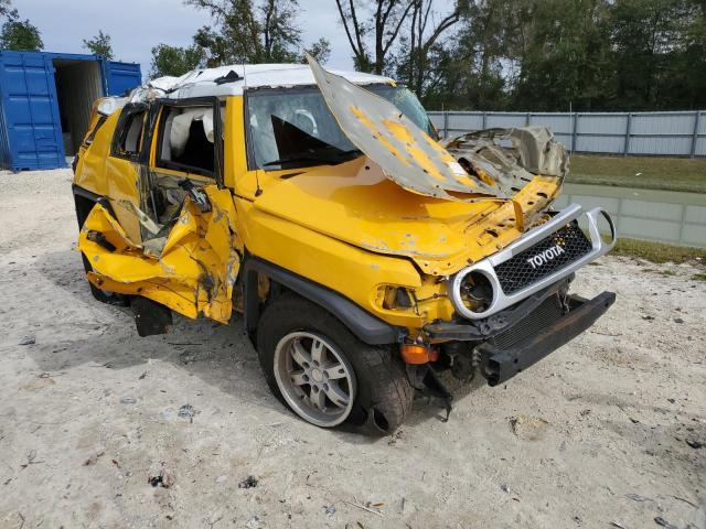 JTEZU11F570006337 - 2007 TOYOTA FJ CRUISER YELLOW photo 4