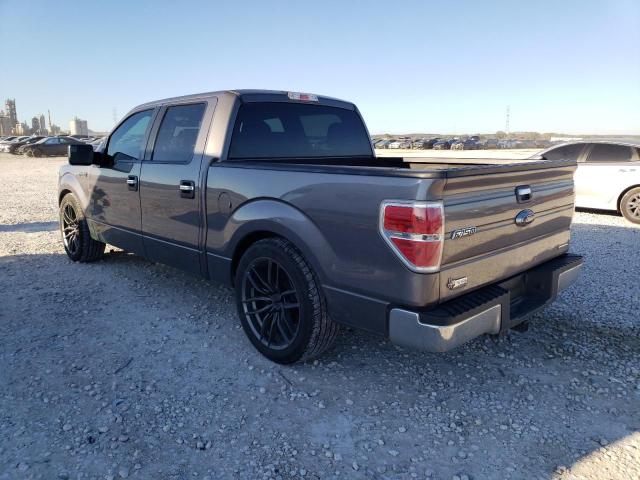 1FTFW1CF3EKF72836 - 2014 FORD F150 SUPER GRAY photo 2