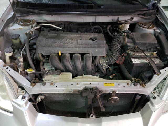 2T1KR32EX7C683821 - 2007 TOYOTA COROLLA MA XR SILVER photo 11