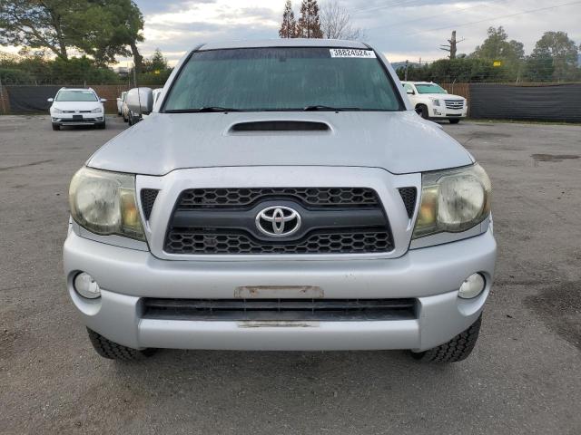 3TMKU4HN7BM028205 - 2011 TOYOTA TACOMA DOUBLE CAB PRERUNNER LONG BED SILVER photo 5