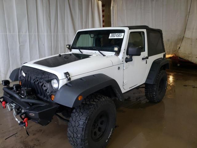 1C4AJWAG6DL692415 - 2013 JEEP WRANGLER SPORT WHITE photo 1