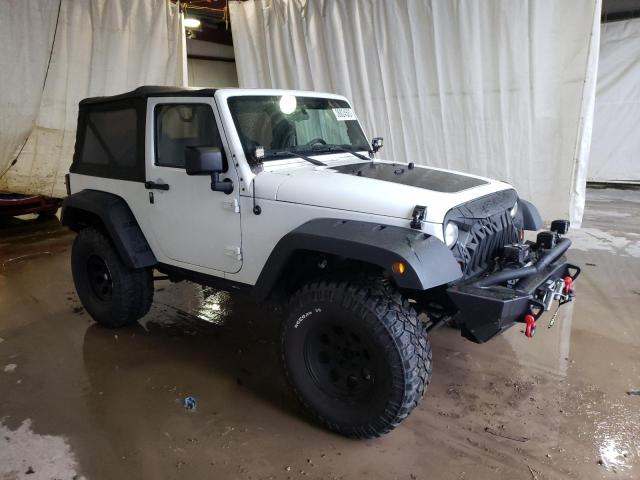 1C4AJWAG6DL692415 - 2013 JEEP WRANGLER SPORT WHITE photo 4