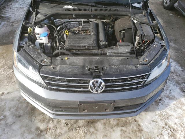 3VWDB7AJ1HM281680 - 2017 VOLKSWAGEN JETTA SE GRAY photo 11