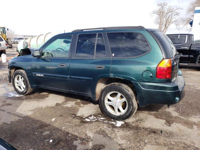 1GKDT13S152382146 - 2005 GMC ENVOY GREEN photo 2