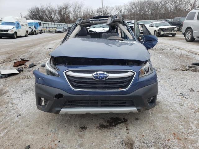 4S4BTANC9M3123112 - 2021 SUBARU OUTBACK LIMITED BLUE photo 5