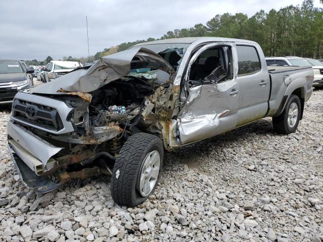 5TFMU4FN0EX025138 - 2014 TOYOTA TACOMA DOU SILVER photo 2