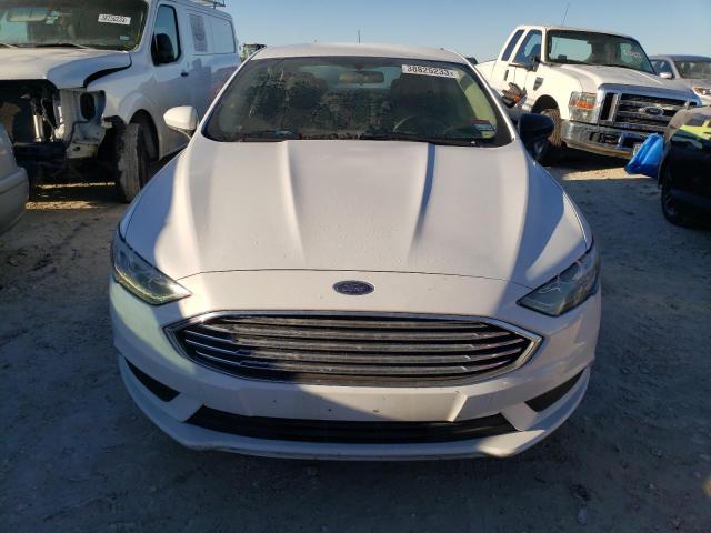 3FA6P0LU6HR295076 - 2017 FORD FUSION SE HYBRID WHITE photo 5