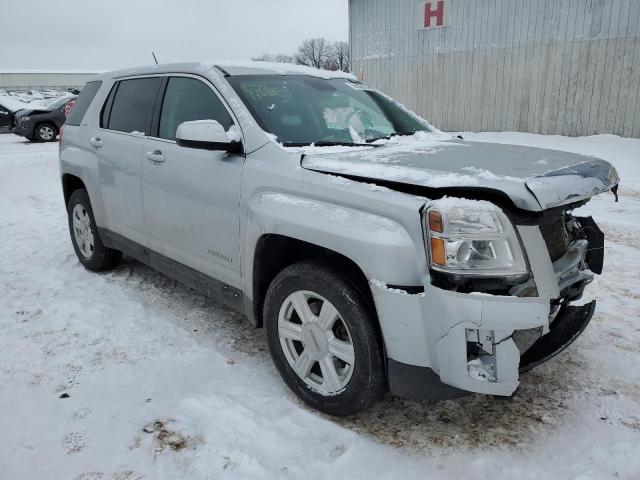 2GKALMEK0F6298048 - 2015 GMC TERRAIN SLE SILVER photo 4