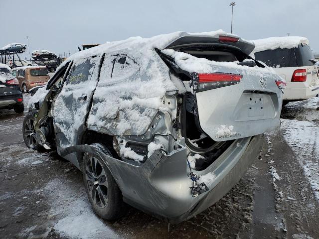 5TDGZRAH3LS000752 - 2020 TOYOTA HIGHLANDER XLE Silber Foto 2