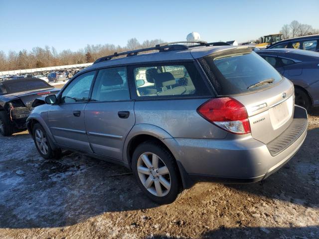 4S4BP61C087315377 - 2008 SUBARU OUTBACK 2.5I SILVER photo 2