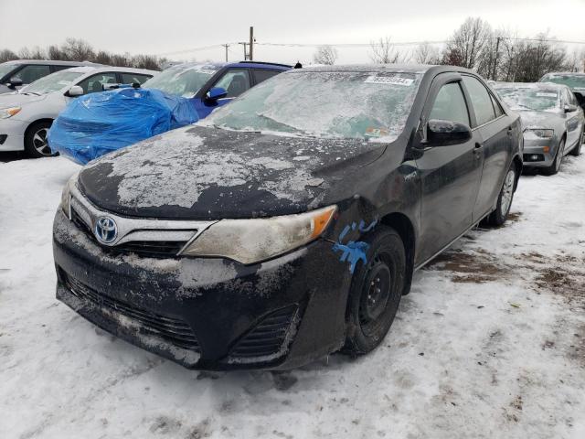 4T1BD1FK4DU084331 - 2013 TOYOTA CAMRY HYBRID BLUE photo 1