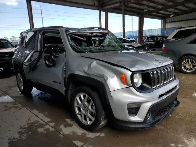 ZACNJABB2KPK86824 - 2019 JEEP RENEGADE LATITUDE SILVER photo 4