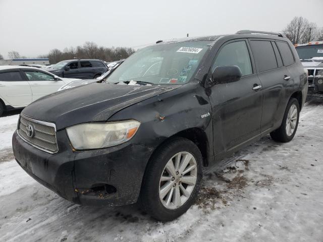 JTEEW41A092026050 - 2009 TOYOTA HIGHLANDER HYBRID BLACK photo 1