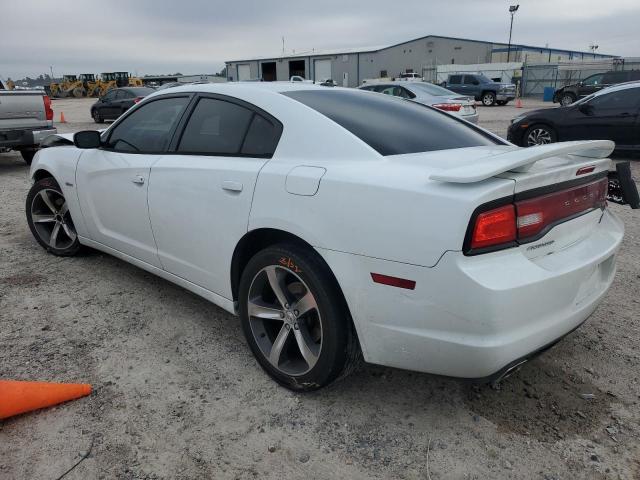 2C3CDXCT1EH309192 - 2014 DODGE CHARGER R/T WHITE photo 2