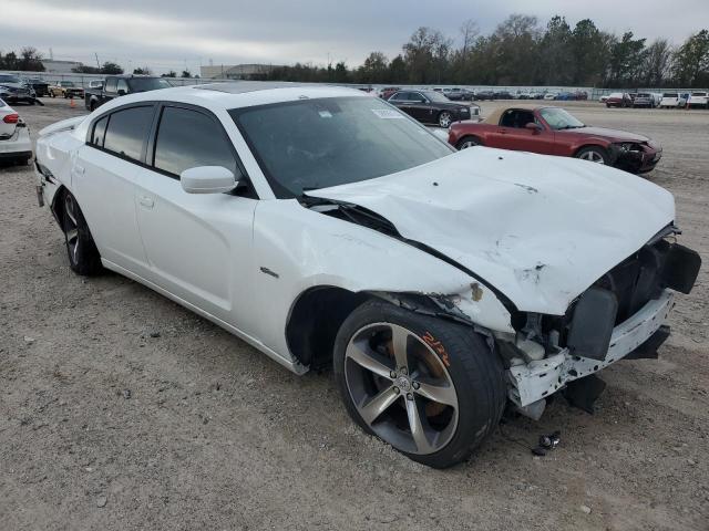 2C3CDXCT1EH309192 - 2014 DODGE CHARGER R/T WHITE photo 4