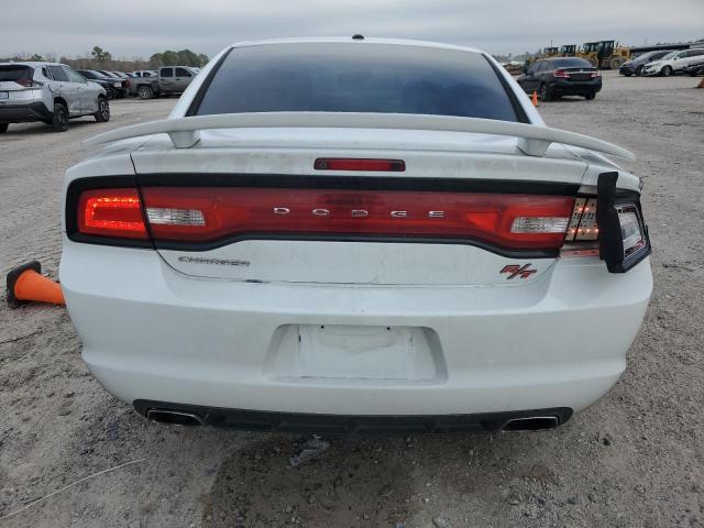 2C3CDXCT1EH309192 - 2014 DODGE CHARGER R/T WHITE photo 6