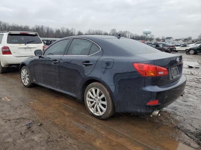 JTHCK262185027488 - 2008 LEXUS IS 250 BLUE photo 2