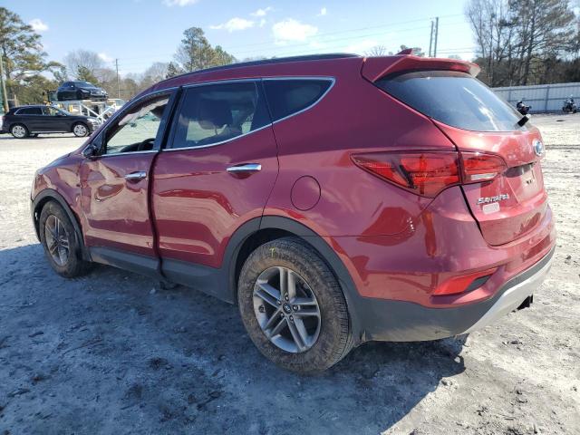 5XYZU3LB2HG431567 - 2017 HYUNDAI SANTA FE S RED photo 2